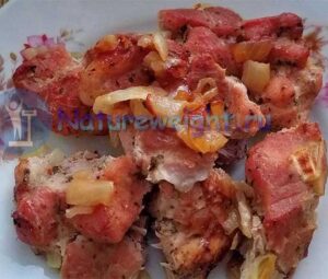 Шашлык из свинины в духовке в рукаве: рецепт на маринованной луковой подушке