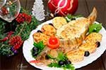 рыба, фаршированная киноа