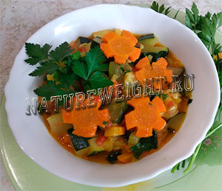 рагу кабачковое