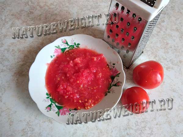 приготовление томатного пюре