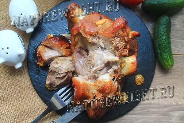 готовый кусок свинины