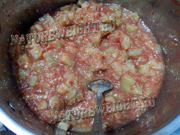 баклажаны с овощами