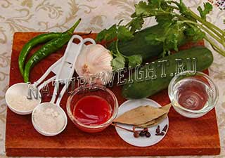 ингредиенты для закуски